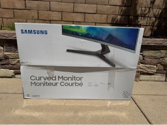 Brand New Samsung 32” Curved Monitor – CR50 75Hz FreeSync
