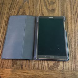 Samsung Galaxy Tab W/ Case