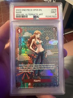 One Piece PSA 9 Slabs