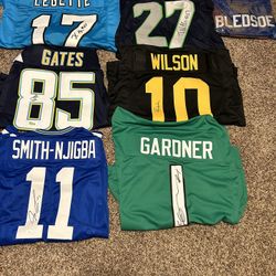 7 Signed Jerseys