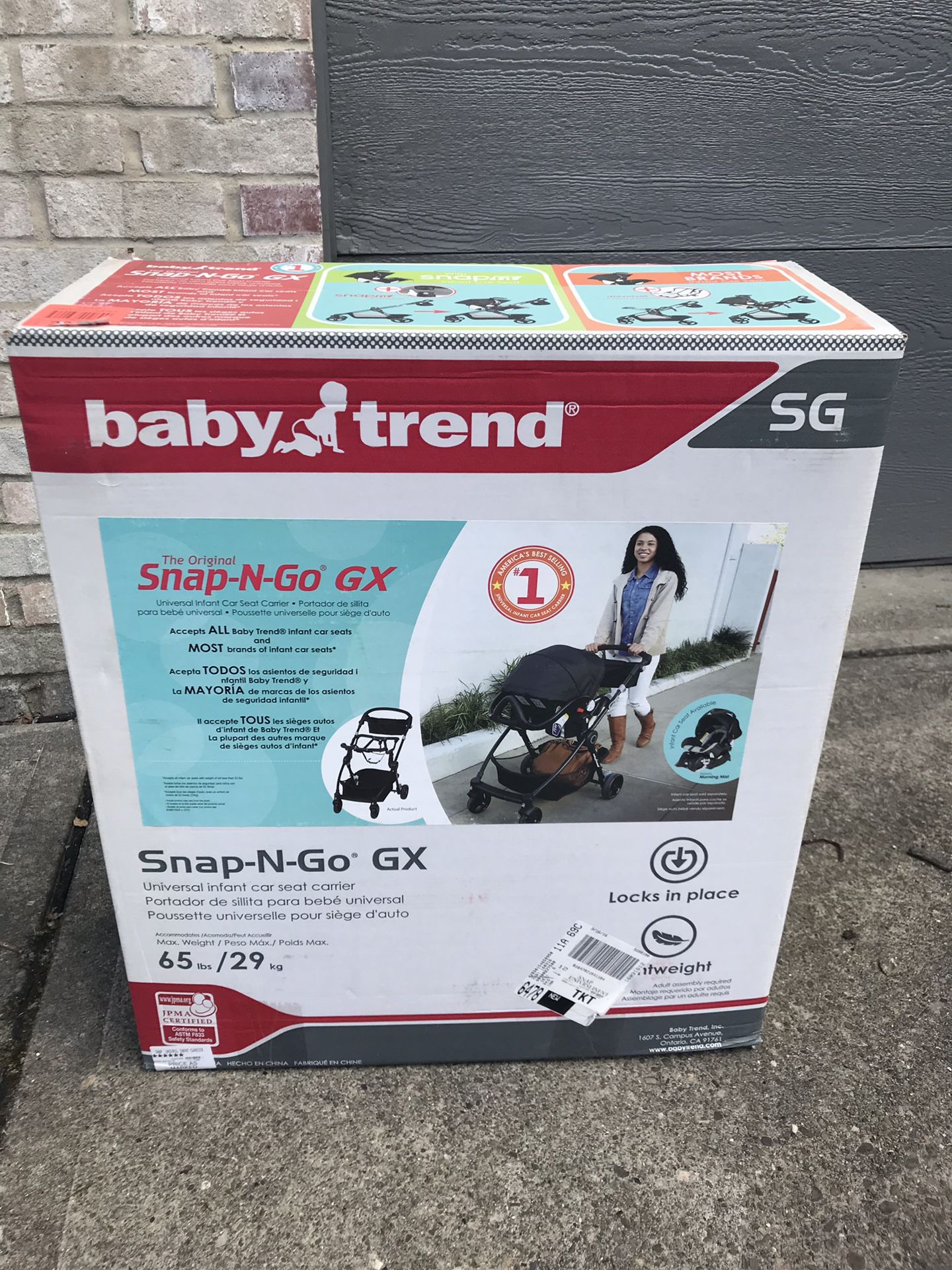 Baby trend snap-n-go GX