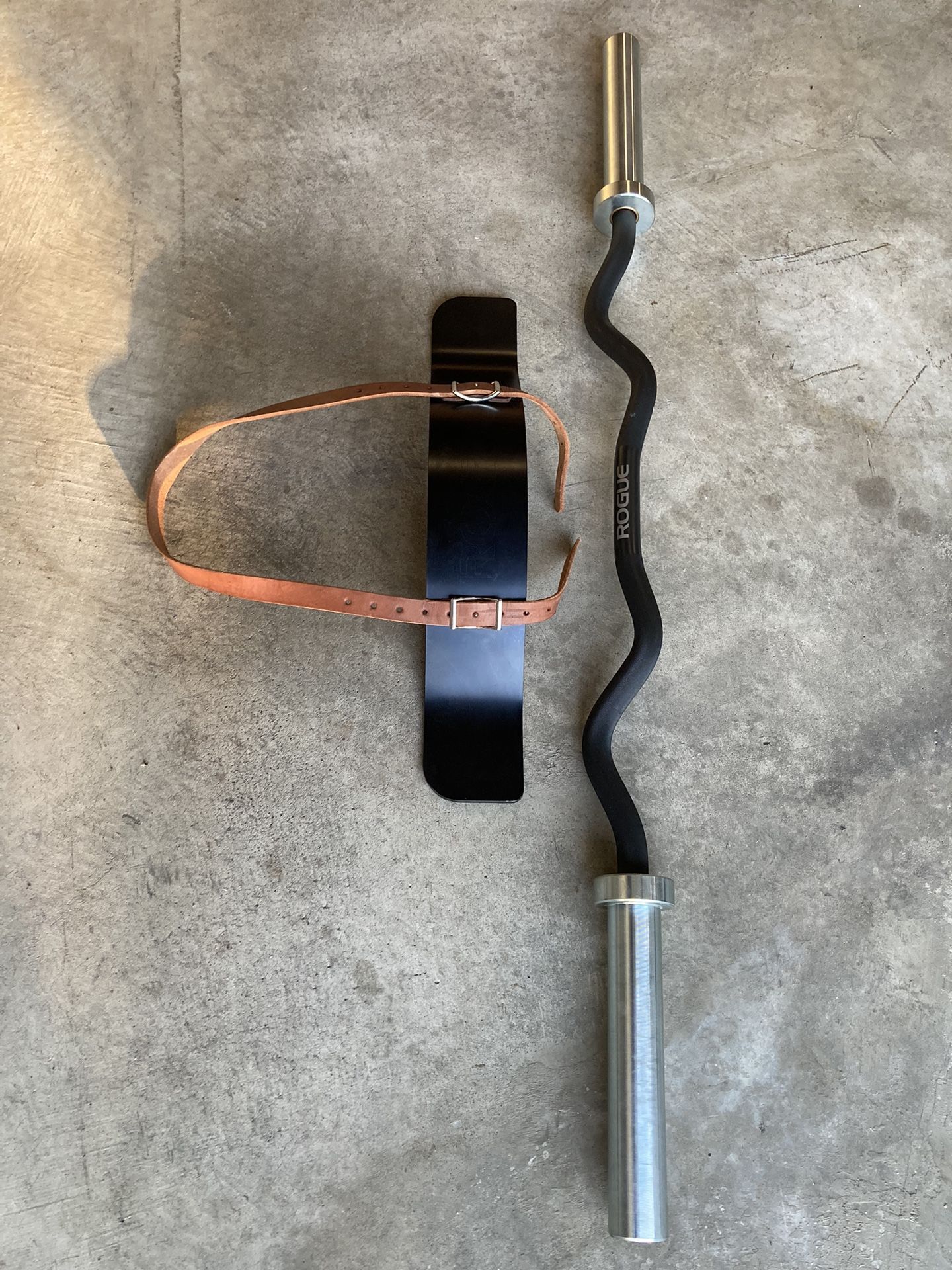 Rogue Curl Bar & Arm Blaster