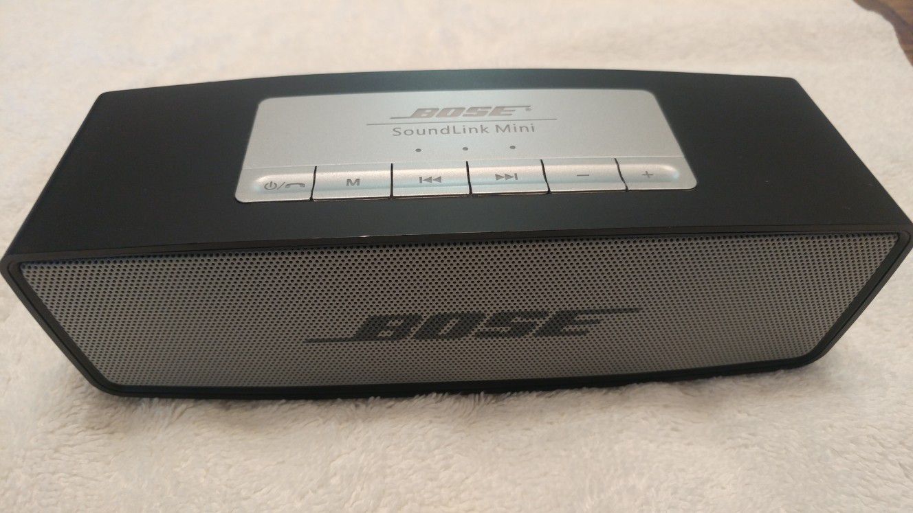 Bose. Made in china, Bluetooth speaker.