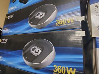 6X9 INFINITY DOOR SPEAKER'S