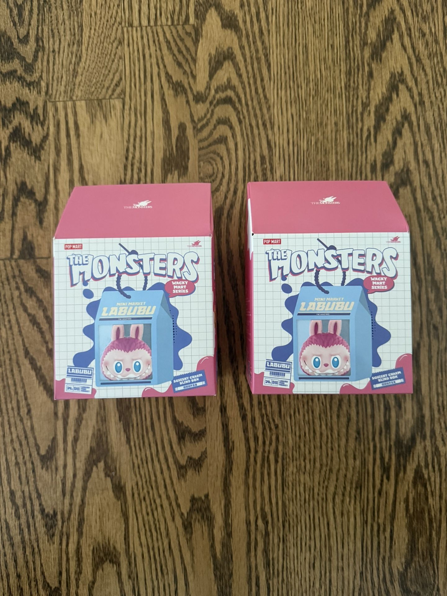 Pop Mart Labubu THE MONSTERS Wacky Mart Series-Pinch Pendant Blind Box Chips Or Onigiri