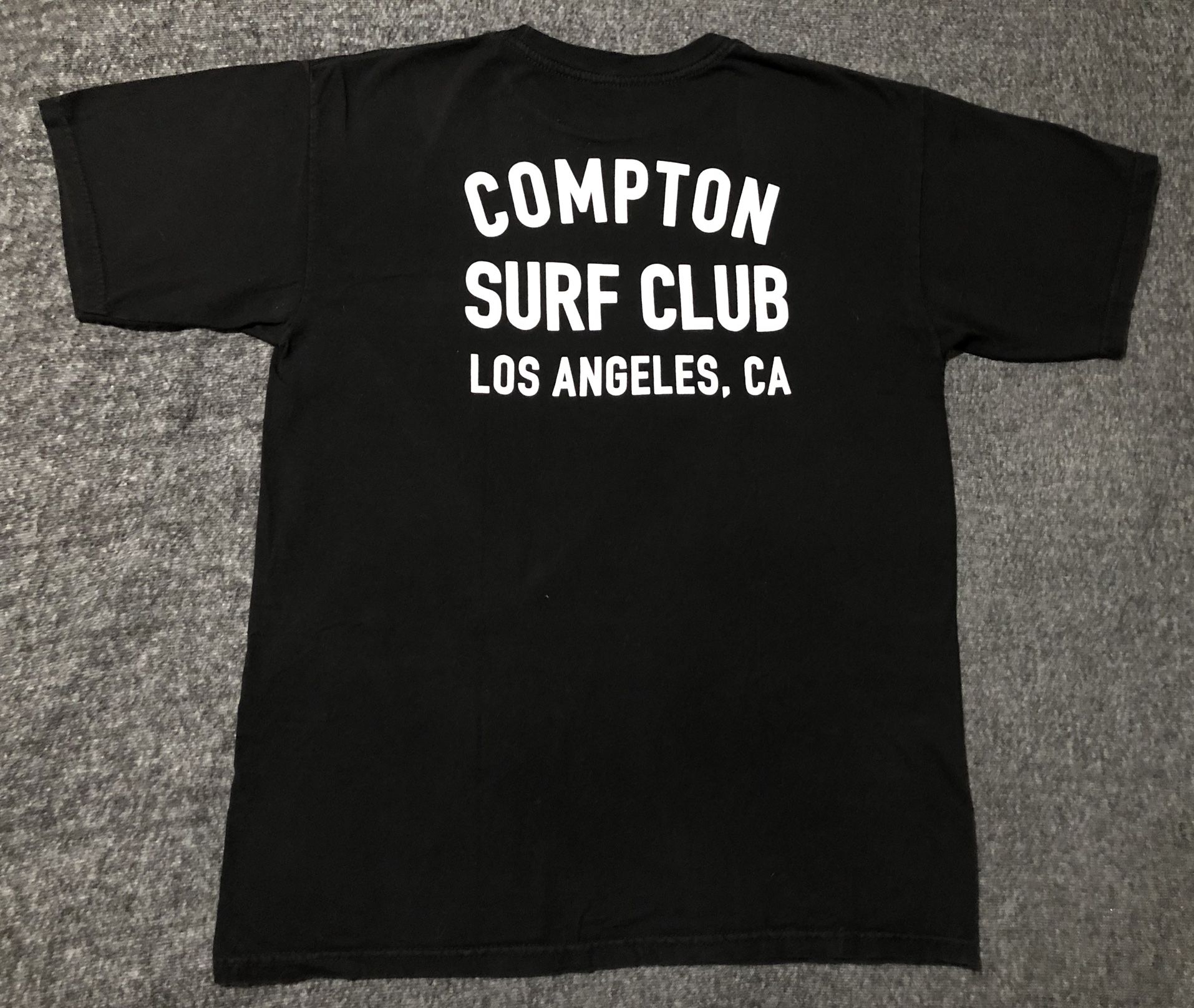 "COMPTON SURF CLUB" Matix L.A. California Black Men's Sz M T Shirt.