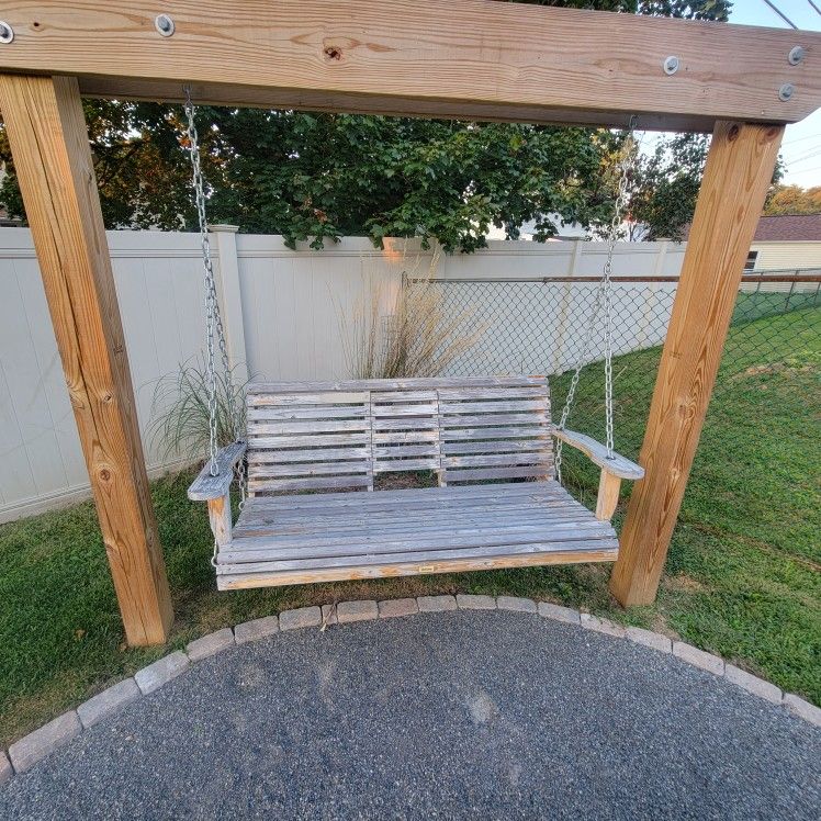 Wooden Swing