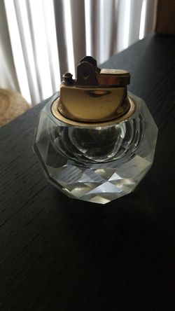 vintage butane table lighter.