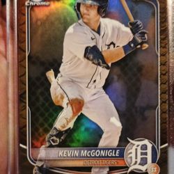 2025 Bowman Chrome Prospects Reptilian Kevin Mcgonigle 