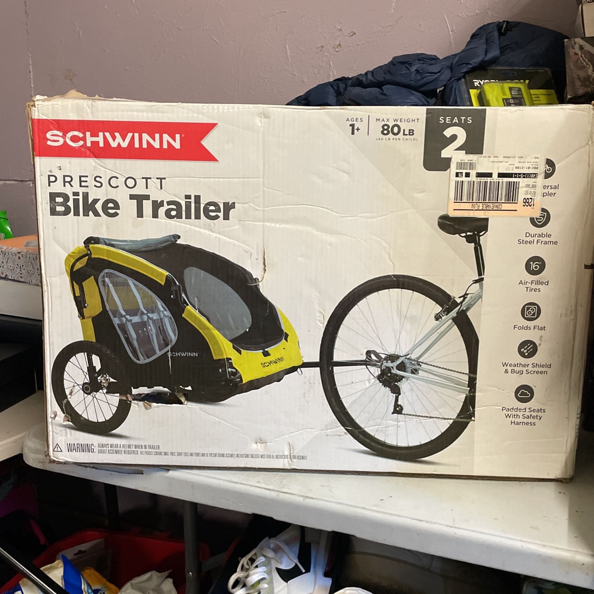 Schwinn Prescott Bike Trailer