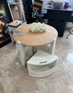 Unique Kids Art Table