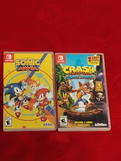 Nintendo Switch Video Games Sonic Mania And Crash Bandicoot N Trilogy  Tested