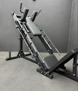 NEW LEG PRESS HACK SQUAT 2 IN 1 GYM MACHINE - FREE DELIVERY