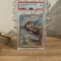 Pokemon Lillie #147 PSA 9