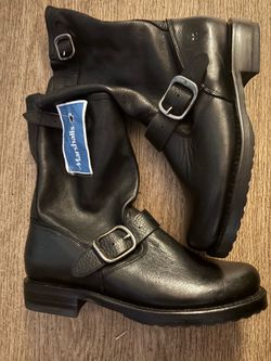 Genuine leather boots size 6