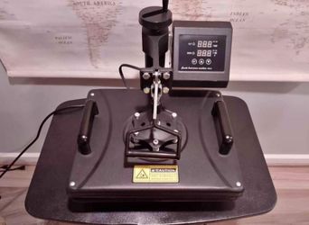 Swing-Away Heat Press Machine