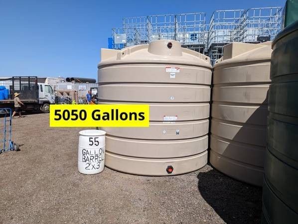 5050 Gallon Enduraplas Water Storage Tank