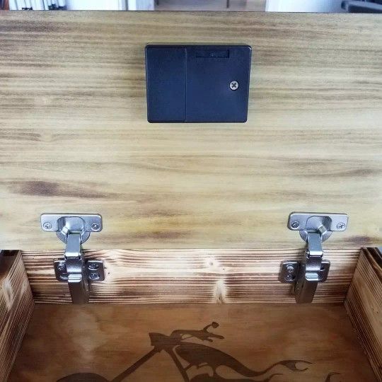 Custom Harley Davidson Laser Engraved Concealment Box