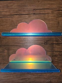 Small Holographic Cloud Shelves