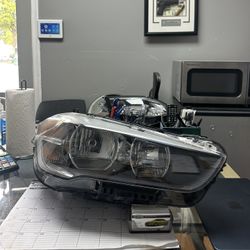 BMW X1 F48 GENUINE OEM RIGHT PASSENGER HEADLIGHT (HALOGEN LED) 2017-2022