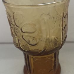 MCM Vintage Libbey Country Garden Daisy Juice Glasses