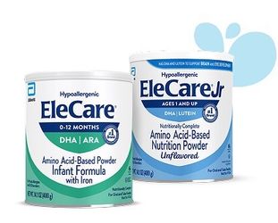 EleCare Infant Formula and EleCare Jr Powder