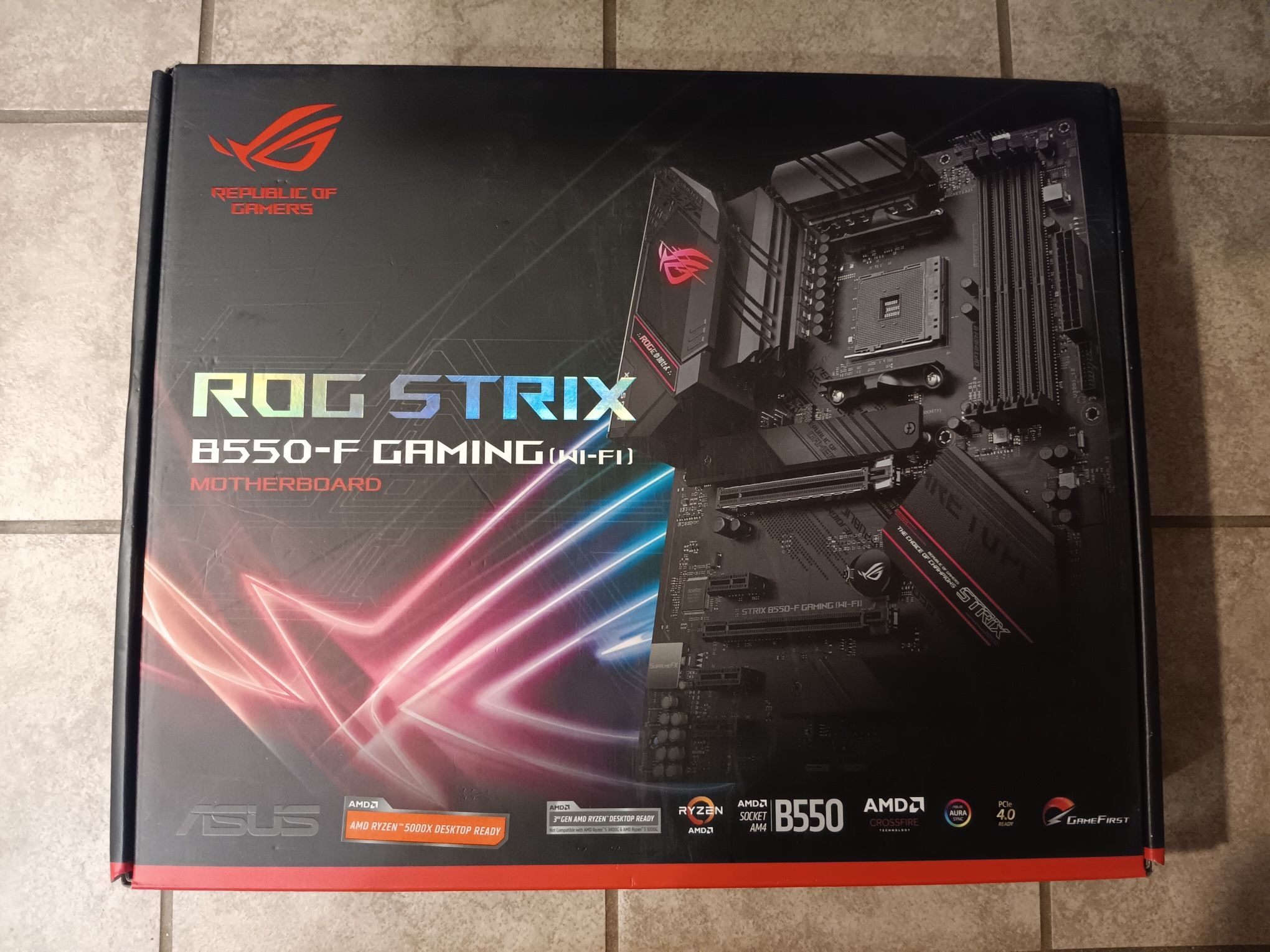 ASUS ROG STRIX B550-F Gaming Motherboard