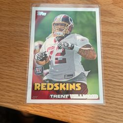 2010 Topps Rookie Trent Williams 225