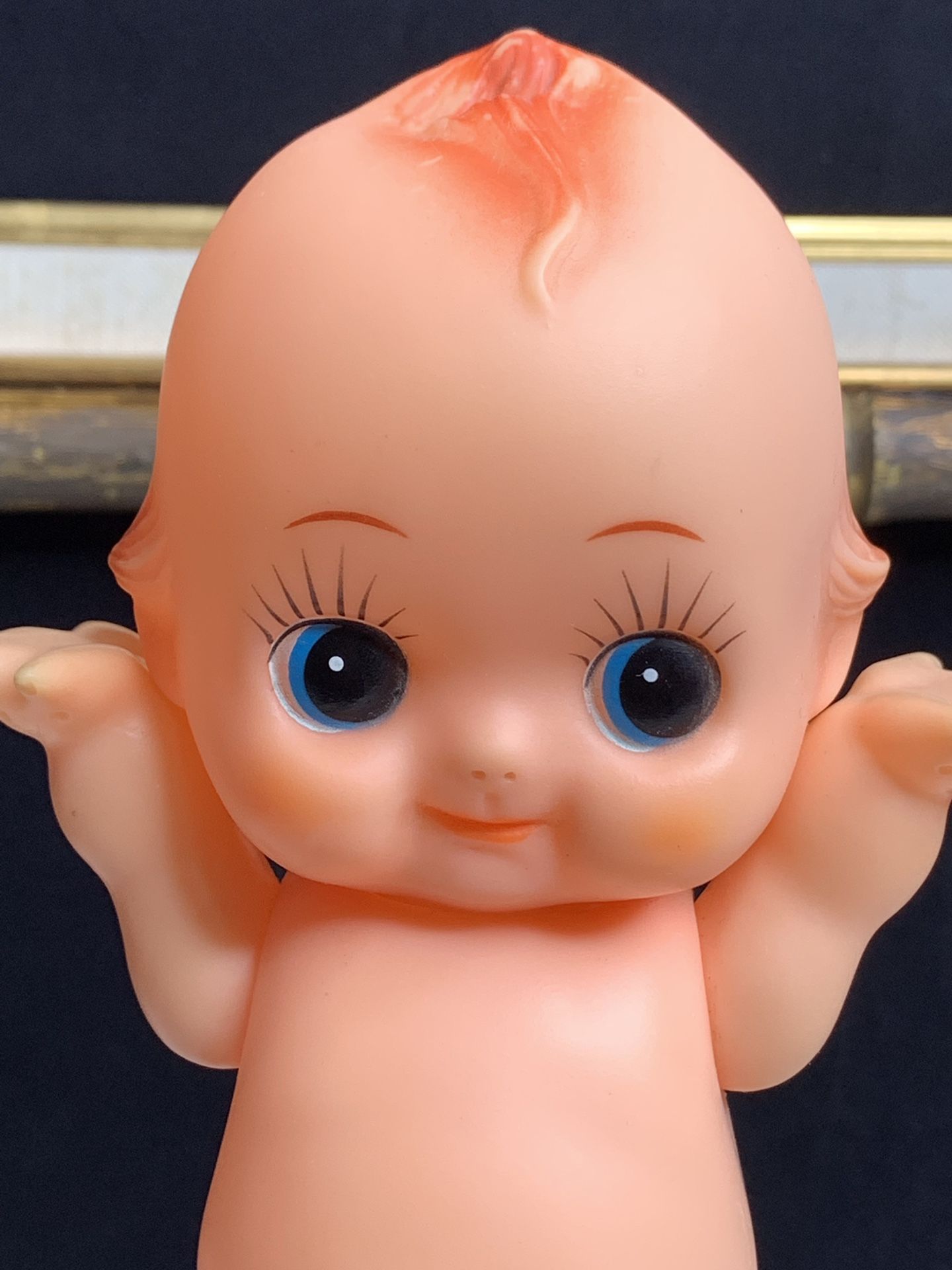 Vintage Kewpie Doll Circa 1960s Made In Japan 8” Tall PLUS 3”inch