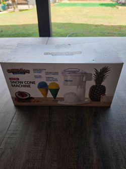 Shaved Ic Snow Cone Machine