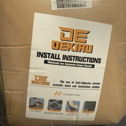 DE Dekiru Studio Wall Foam 