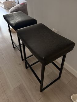 Black Modern Barstools