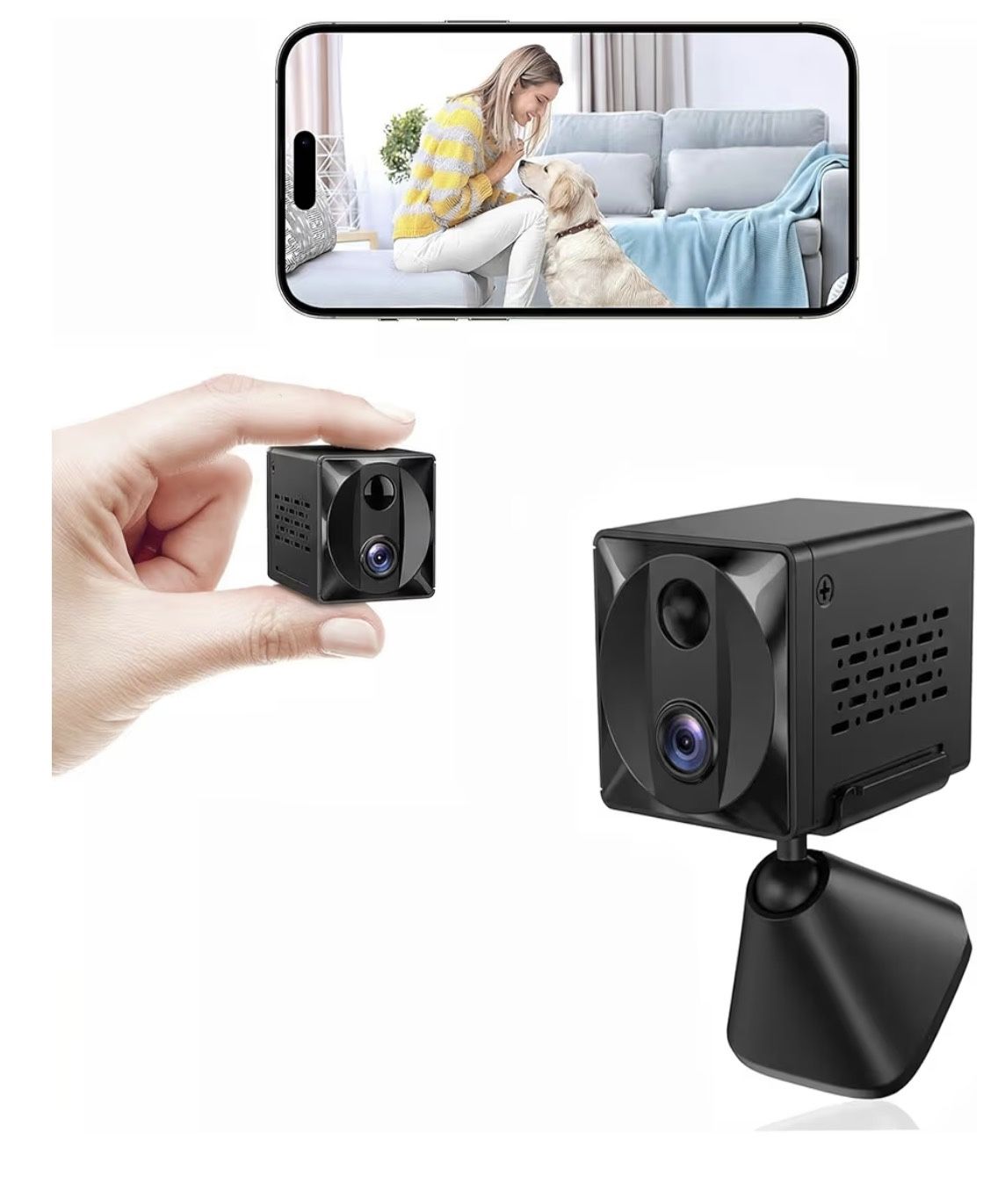 5G WiFi Hidden Spy Camera 4K HD Mini Camera
