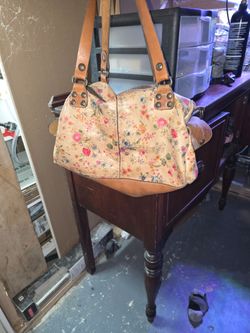 Patricia Nash Italian Leather Duffle