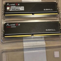 G.Skill 6000mt 32-38-38-96  Ddr5 Flare X5 32gb Gaming ram Kit