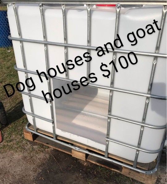 Dog Houses And Goat Houses $120 Each 