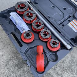 RIDGID 36475 12-R 1/2" - 2" NPT Exposed Ratchet Threader Set 🔥🔥🔥