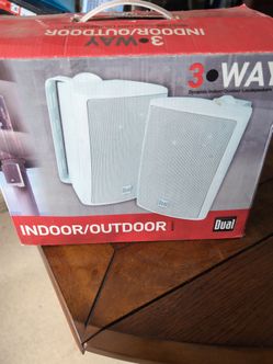 Outdoor speakers new!
