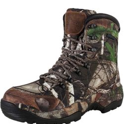 Mens Hunting Boots Waterproof Hiking Boot Camo Military Tactical 11.5 Green