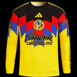 CLUB  AMERICA HOME JERSY MEN'S SIZE LARGE