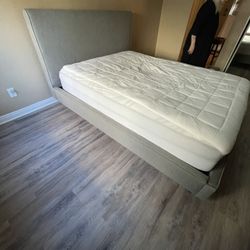 Queen Sized Mattress And Frame 