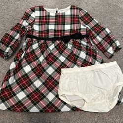 Girl Toddler Color Dress (12-18m)