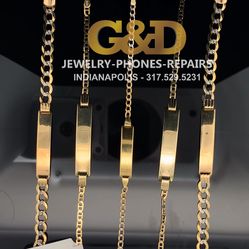“10K Gold Bracelets -> Starts from - $149.99”