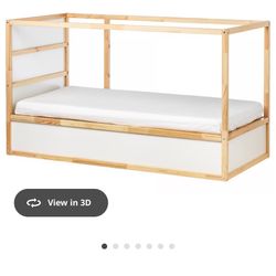 IKEA kura Bunk Bed+ Zinus 6” Non-Toxic Twin Mattress