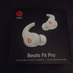 BEATS FIT PRO - WHITE - UNOPENED