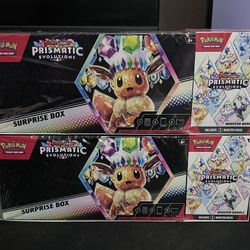 Pokemon Prismatic Evolutions Booster Bundle/Surprise Box 