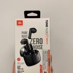 JBL Tune Flex True Wireless Earbuds – Active Noise Cancelling, Pure Bass