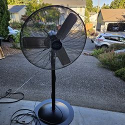 Industrial Strength 30" 1/2 HP Fan
