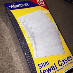 50 Pack Jewel CD Cases