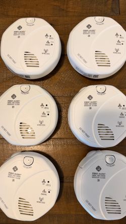 First Alert Onelink / Onelink Safe & Sound Wireless Smoke and Carbon Monoxide Alarm (6-Pack Bundle)